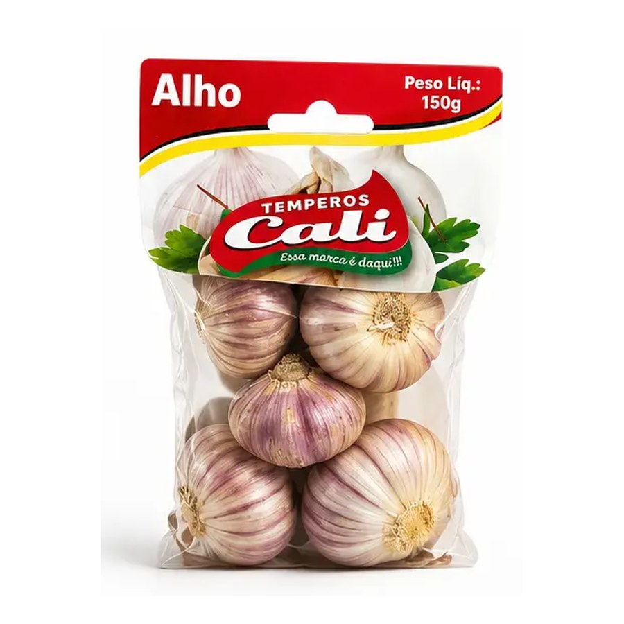 Alho Encartelado 150g — Temperos Cáli