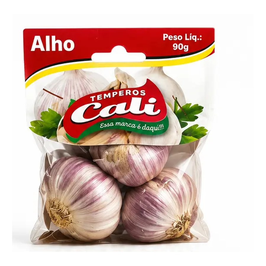 Alho Encartelado 90g — Temperos Cáli
