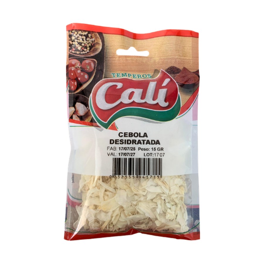 Cebola Desidratada 15g — Temperos Cáli
