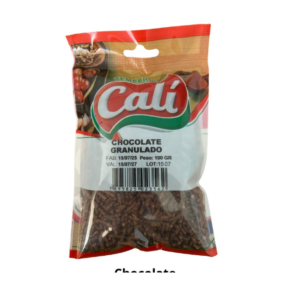 Chocolate Granulado 100g — Temperos Cáli