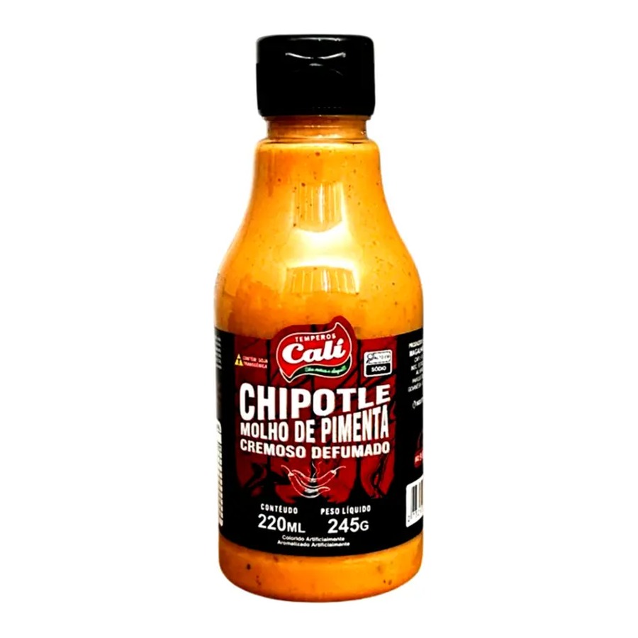 Creme Defumado Chipotle 220ml — Temperos Cáli