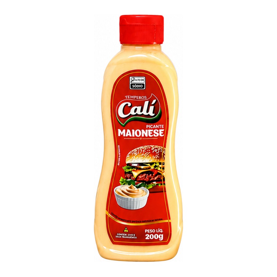 Maionese Picante 200g — Temperos Cáli