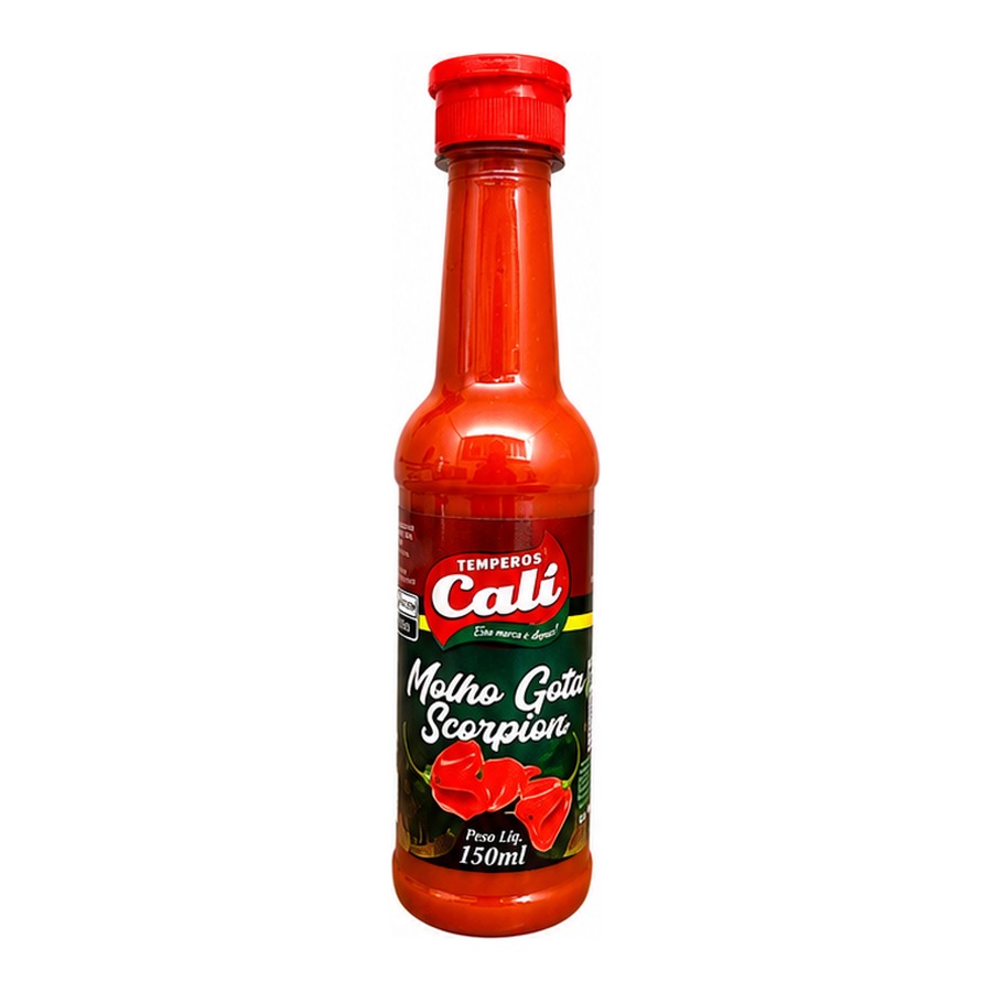 Molho Gota Scorpions 150ml — Temperos Cáli