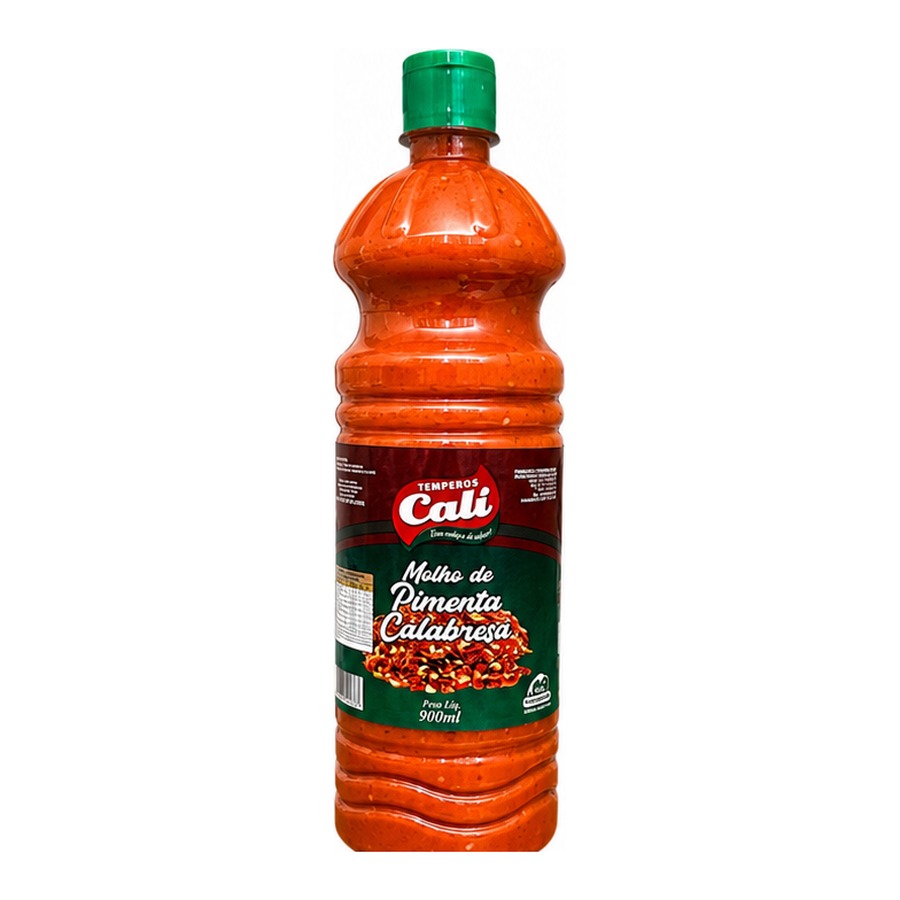 Molho de Pimenta Calabresa 900ml — Temperos Cáli