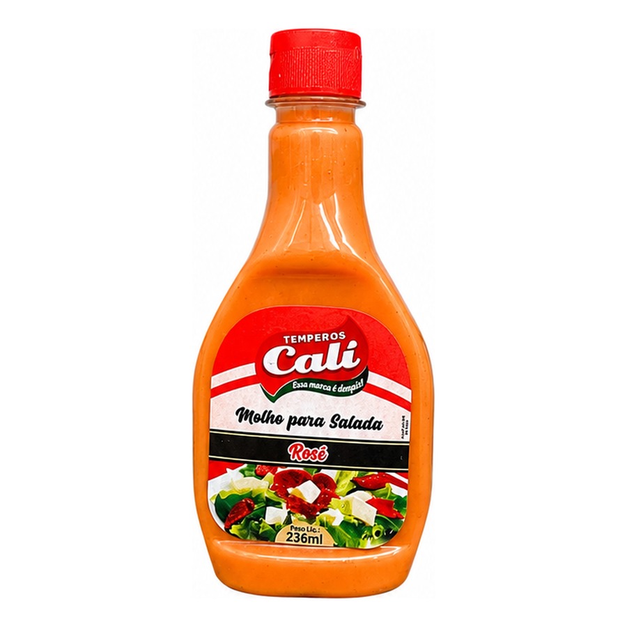 Molho para Salada Rosé 236ml — Temperos Cáli