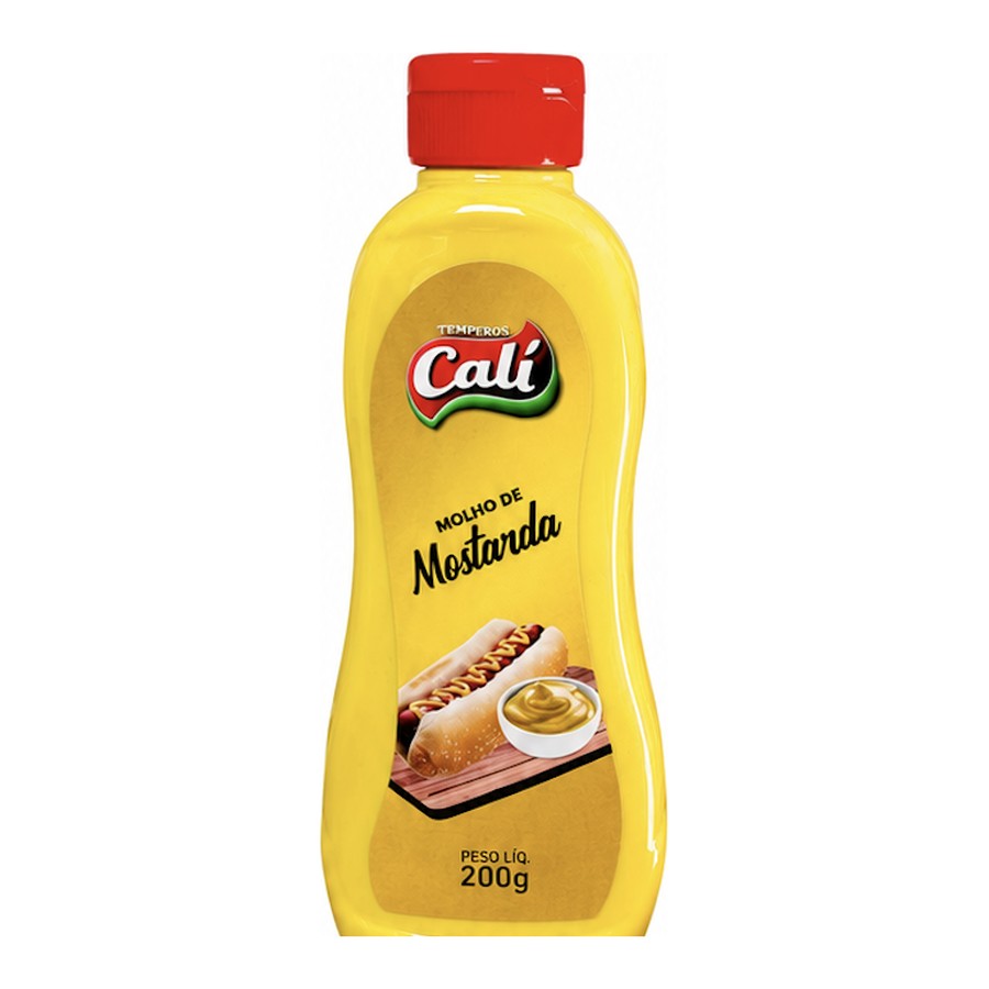 Molho de Mostarda 200g — Temperos Cáli