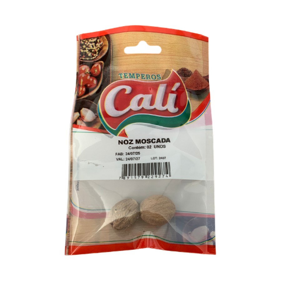 Noz Moscada 2 unds — Temperos Cáli