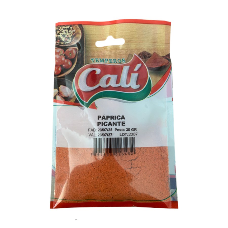 Páprica Picante 30g — Temperos Cáli