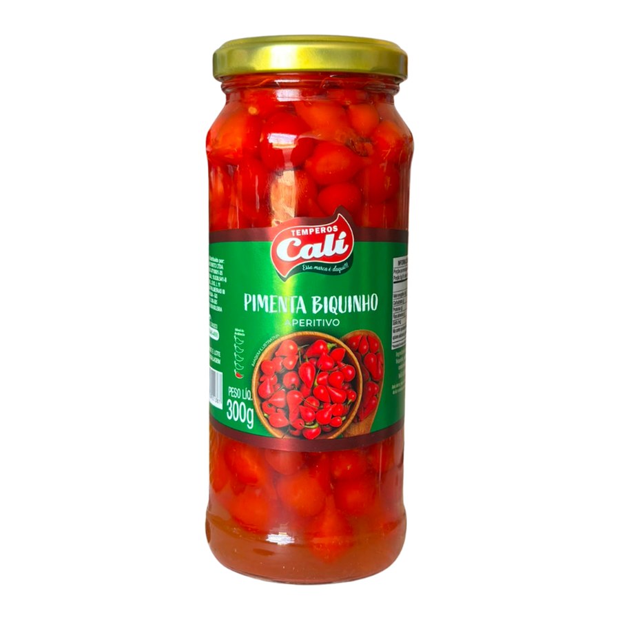 Pimenta Biquinho Aperitivo 300g — Temperos Cáli