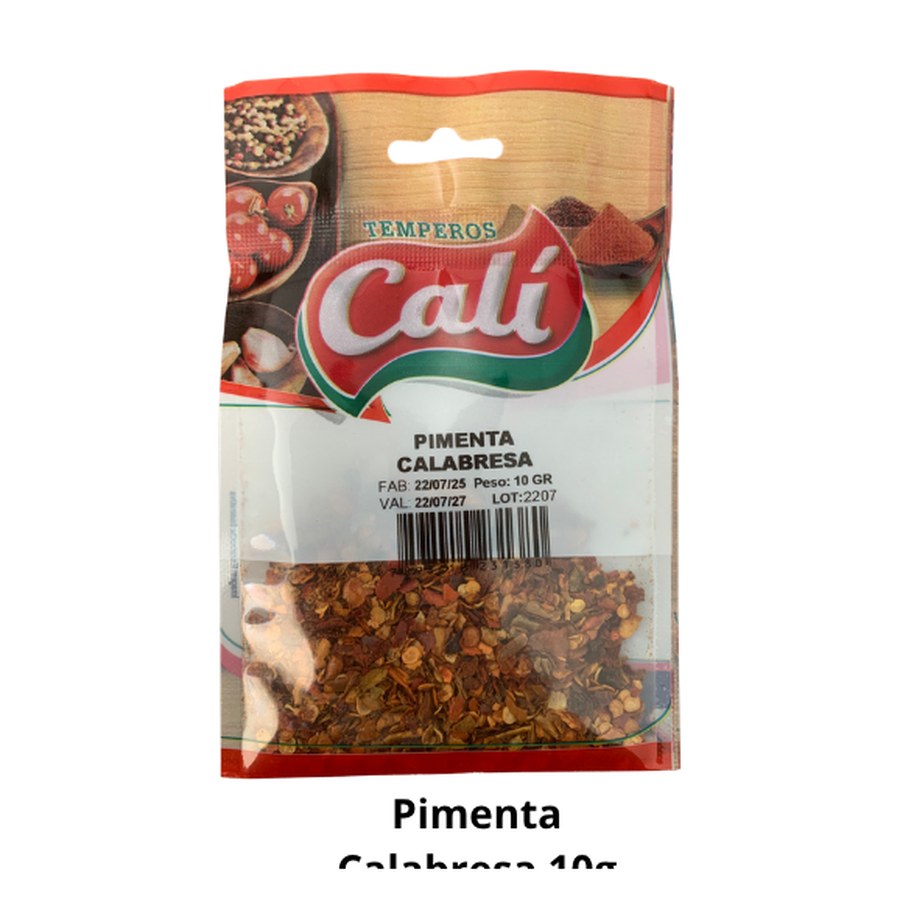 Pimenta Calabresa 10g — Temperos Cáli