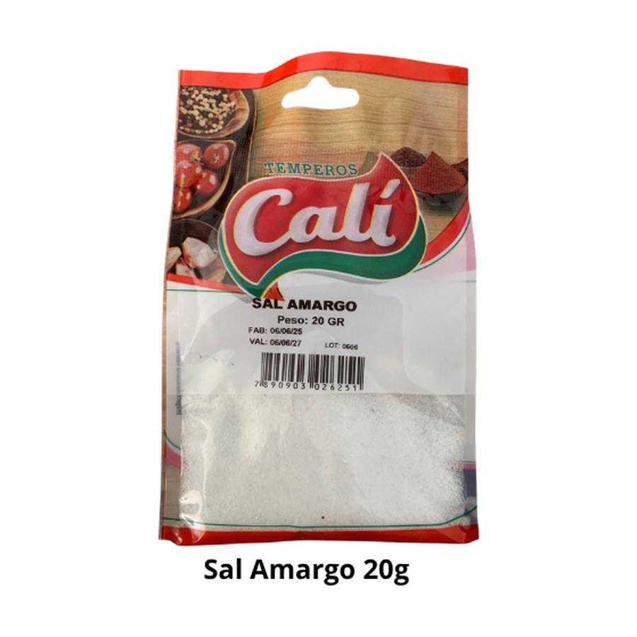 Sal Amargo 20g — Temperos Cáli