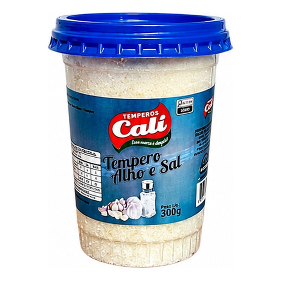 Tempero Alho e Sal 300g — Temperos Cáli